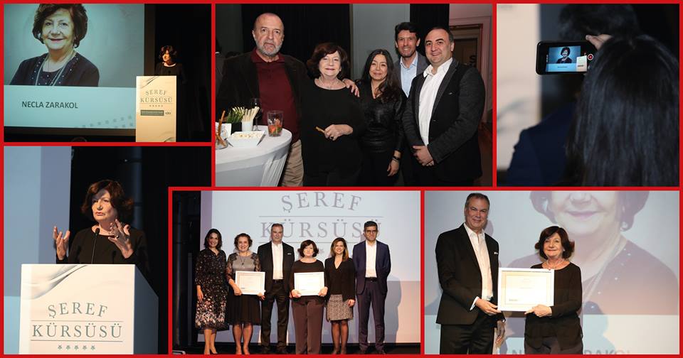 OUR AGENCY PRESIDENT NECLA ZARAKOL AT HALL OF FAME AT COMMUNICATION CONSULTANCIES ASSOCIATION OF TURKEY